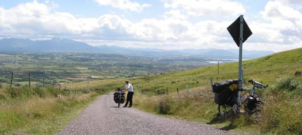 Slieve Mish Mountains view