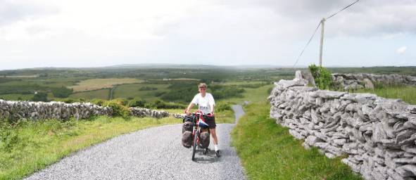 The Burren road