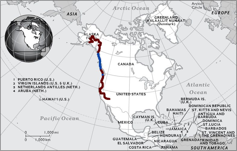 2013 cycling route map
